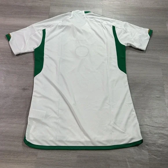 NEW Algeria Soccer Jersey Mens Small White Home Adidas AEROREADY FAF JSY HE9254 - Picture 2 of 10